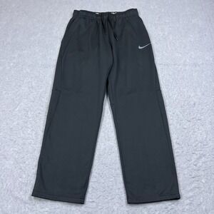 Nike Sweatpants Mens Medium Black Therma-Fit Tapered Fitness Pants Train 800191